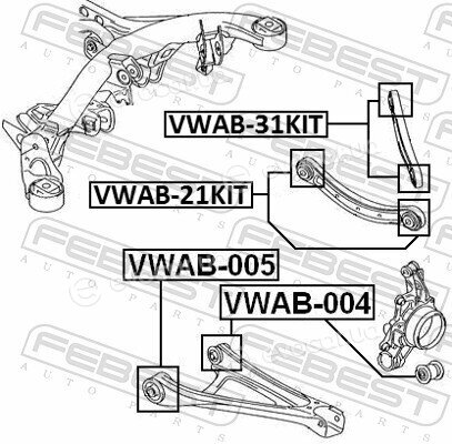 Febest VWAB-21KIT