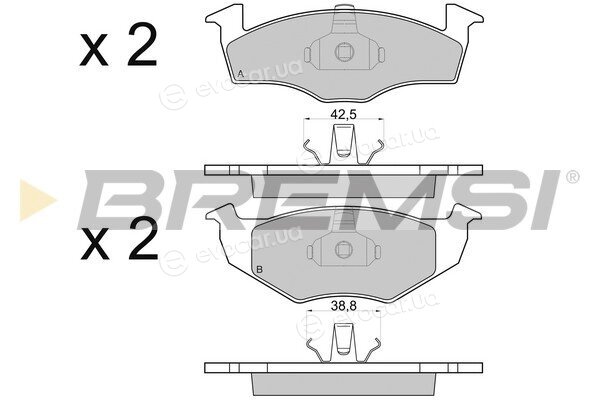 Bremsi BP2682