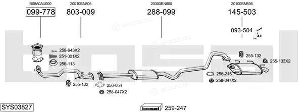 Bosal SYS03827