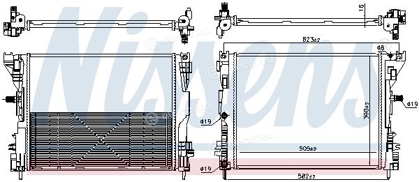 Nissens 606653