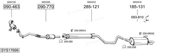 Bosal SYS17699