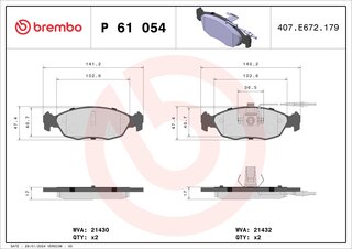 Brembo P 61 054