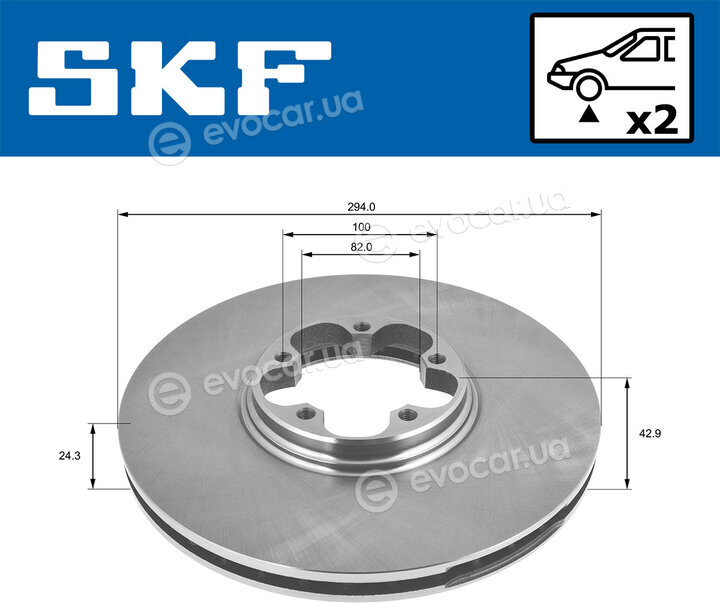 SKF VKBD 80279 V2