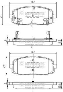 Nipparts J3600323