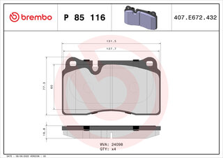 Brembo P 85 116