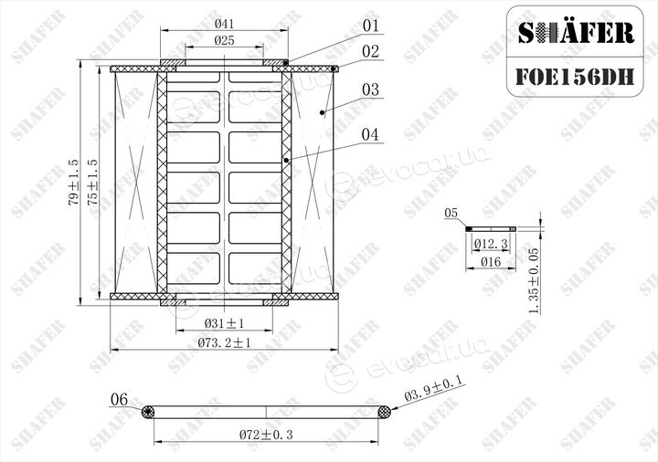 Shafer FOE156DH