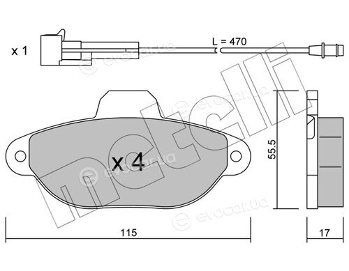 Metelli 22-0159-0