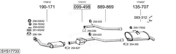 Bosal SYS17733