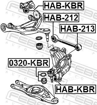 Febest HAB-212