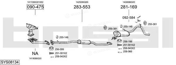 Bosal SYS08134