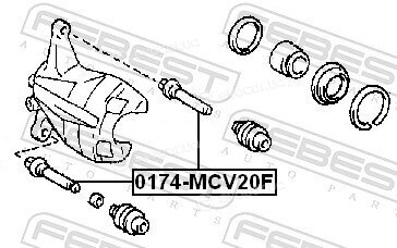 Febest 0174-MCV20F