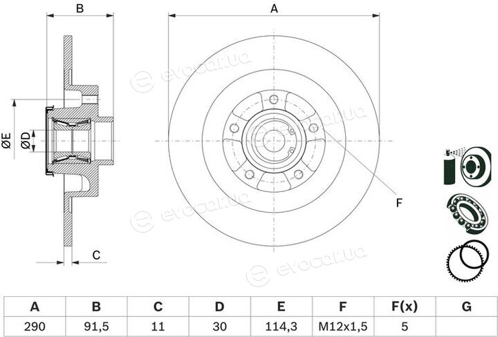 Bosch 0 986 479 F42