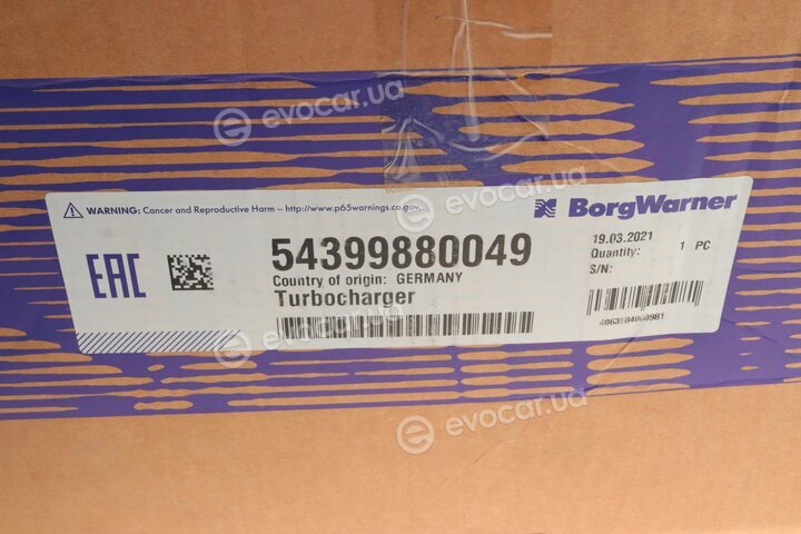 BorgWarner 5439 988 0049