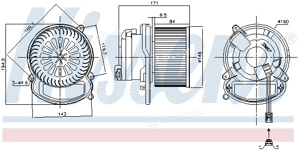 Nissens 87504