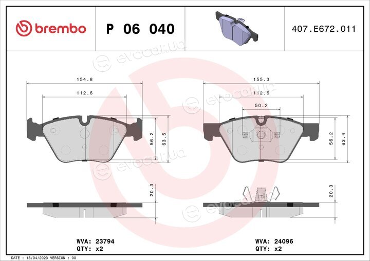 Brembo P 06 040