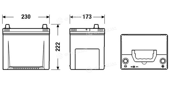 Exide EA654