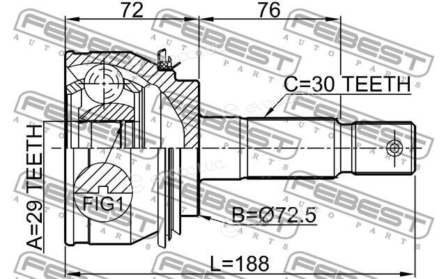 Febest 0110-080