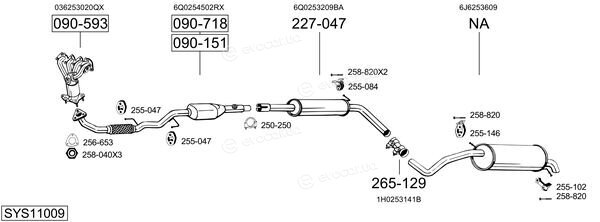 Bosal SYS11009