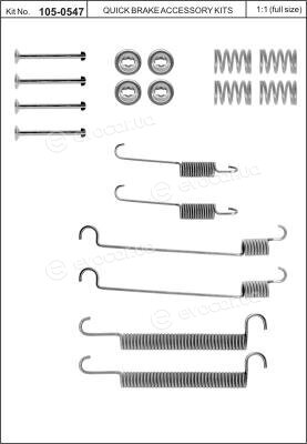 Kawe / Quick Brake 105-0547