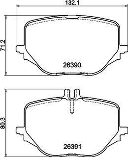 Hella Pagid 8DB 355 041-121