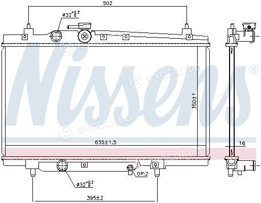 Nissens 606668