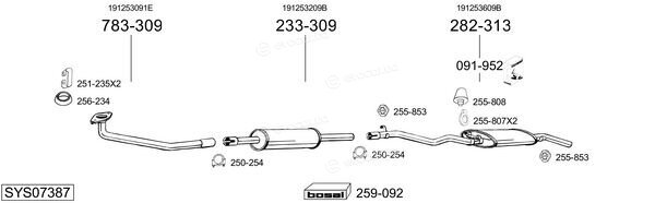 Bosal SYS07387