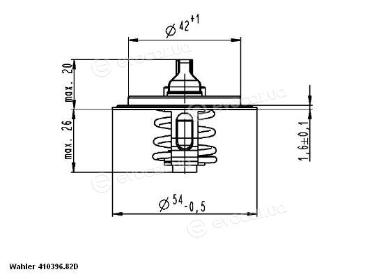 Wahler / BorgWarner 410396.82D