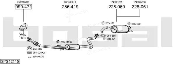 Bosal SYS12115