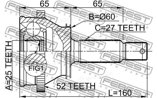 Febest 1210-SFRRA52