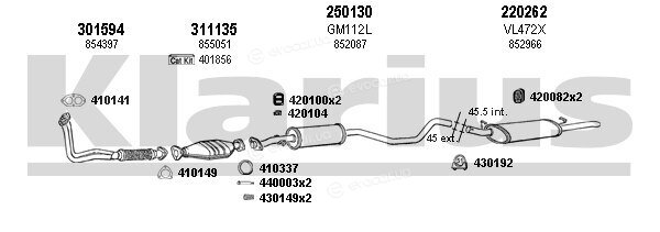 Klarius 390955E