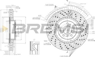 Bremsi CD8202V