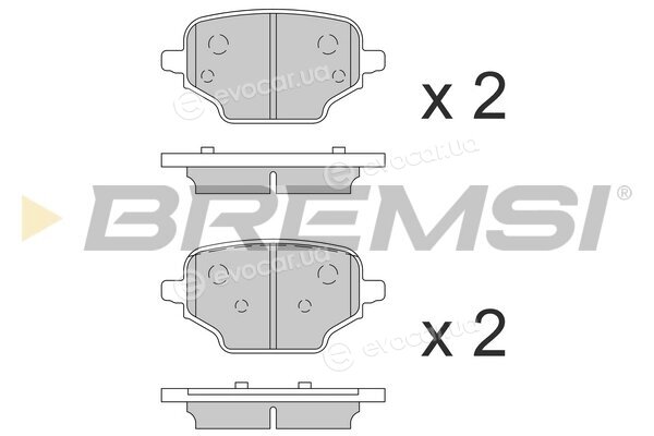 Bremsi BP3863