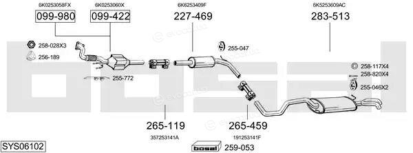 Bosal SYS06102