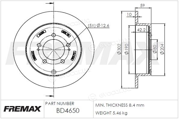 Fremax BD-4650