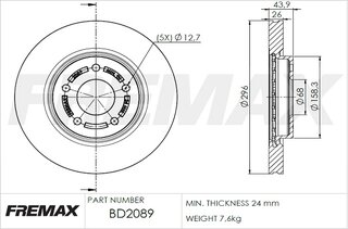 Fremax BD-2089