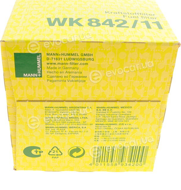 Mann WK 842/11
