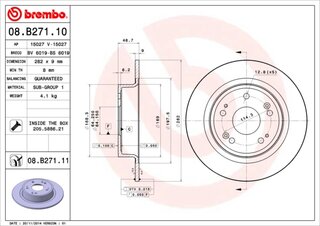 Brembo 08.B271.10