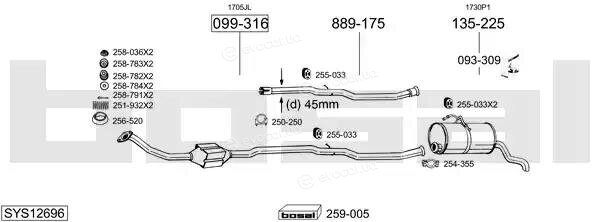 Bosal SYS12696