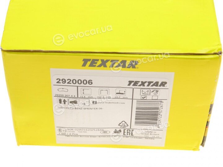 Textar 2920006