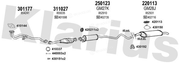 Klarius 390735E