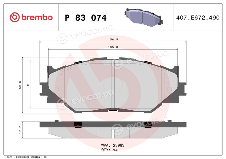 Brembo P 83 074