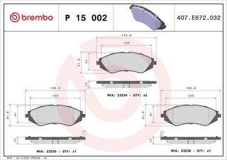 Brembo P 15 002