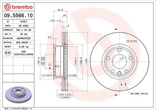 Brembo 09.5566.10