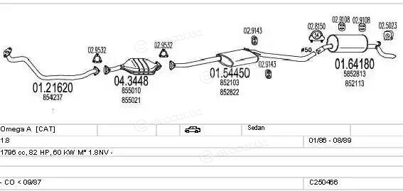 MTS C250466005656