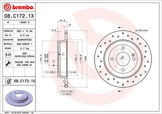 Brembo 08.C172.1X