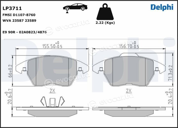 Delphi LP3711