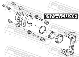 Febest 0176-ACU20F