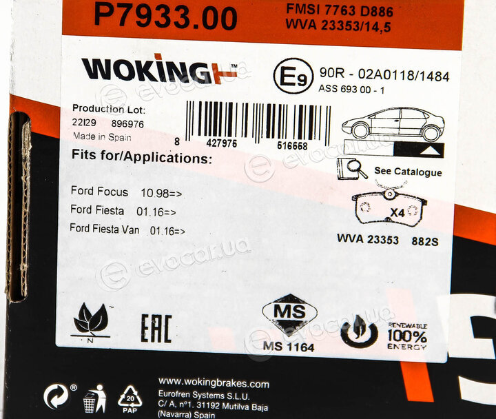 Woking P7933.00