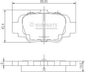 Nipparts J3611035