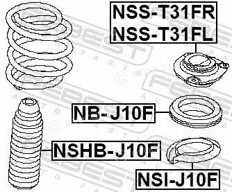 Febest NSHB-J10F